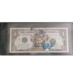 United States One-Dollar Bill (Mega Blastoise)